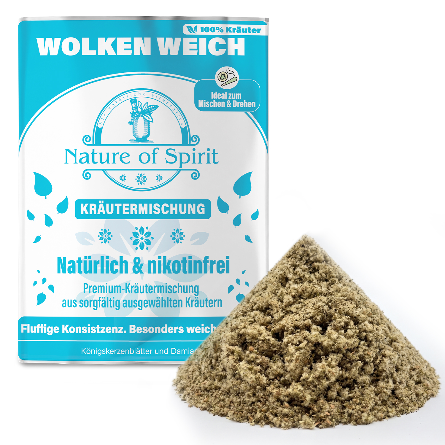 WOLKEN WEICH – Milde Kräutermischung für Joints | 30 g – Bild 2