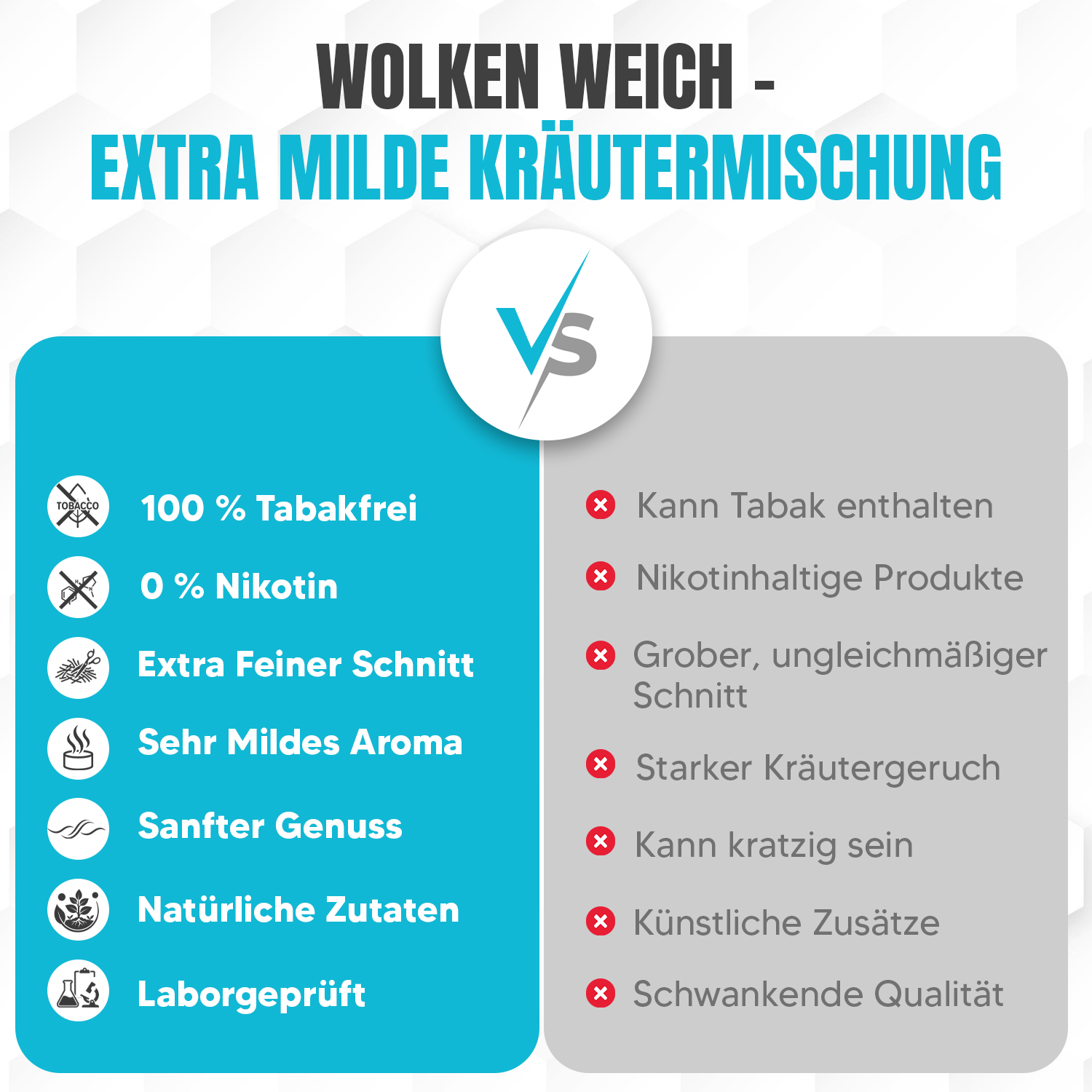 WOLKEN WEICH – Milde Kräutermischung für Joints | 30 g – Bild 6