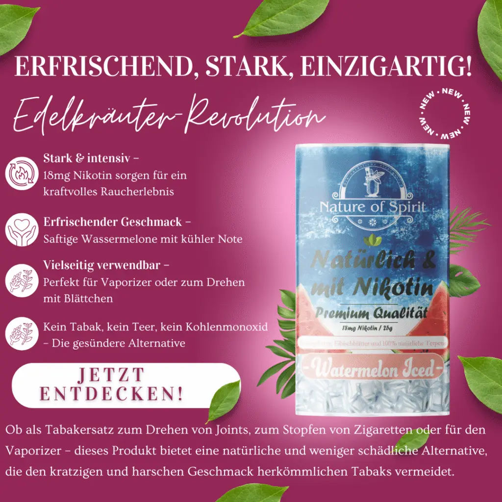 Nature of Spirit - Watermelon Iced - Erfrischend, Stark, Einzigartig!