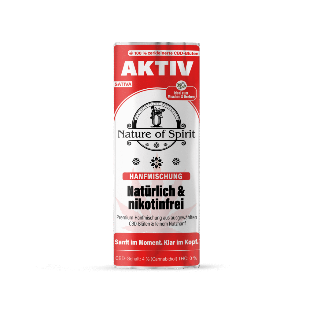 Nature of Spirit - Aktiv - Hanfmischung - Tabakersatz für Joints