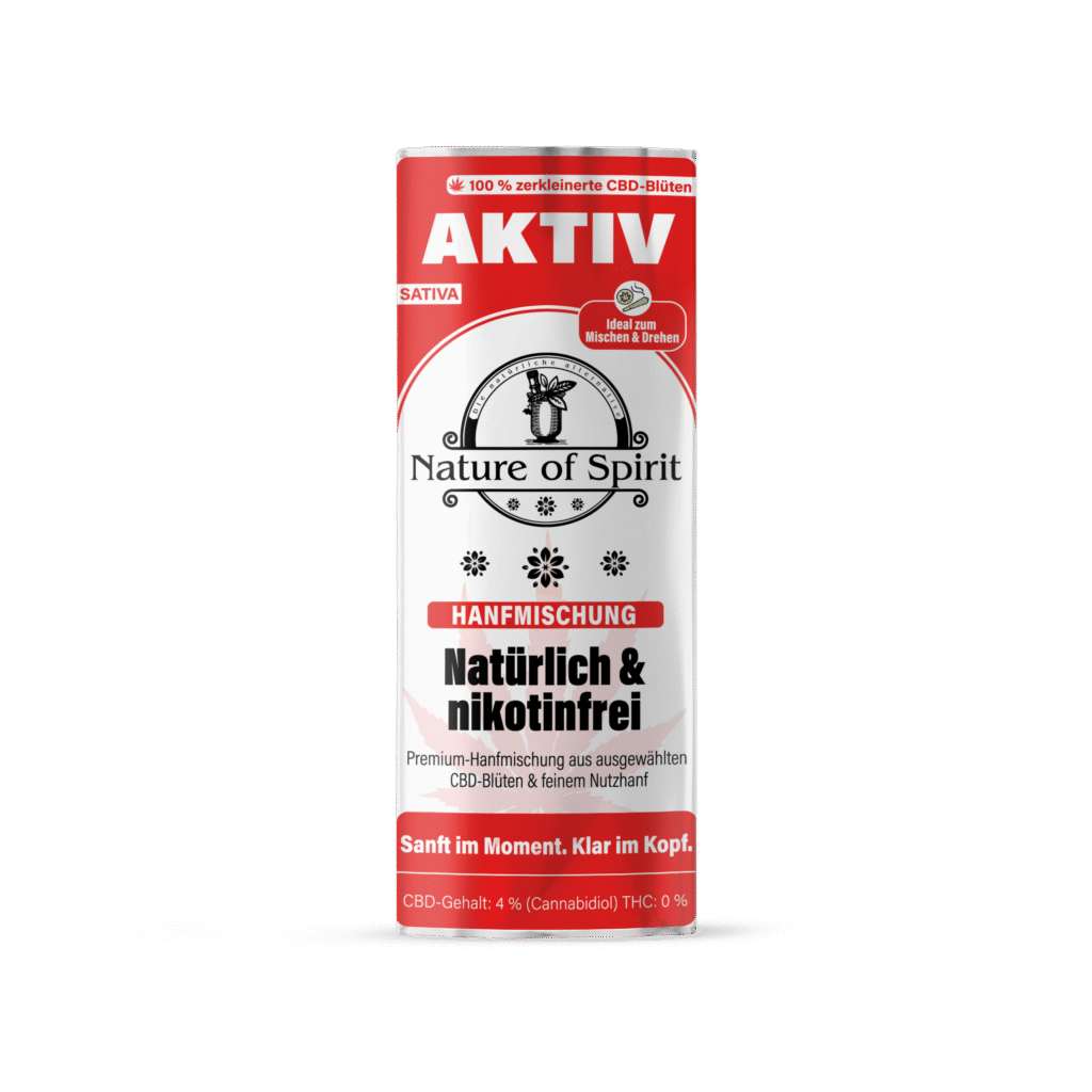 Nature of Spirit - Aktiv - Hanfmischung - Tabakersatz für Joints
