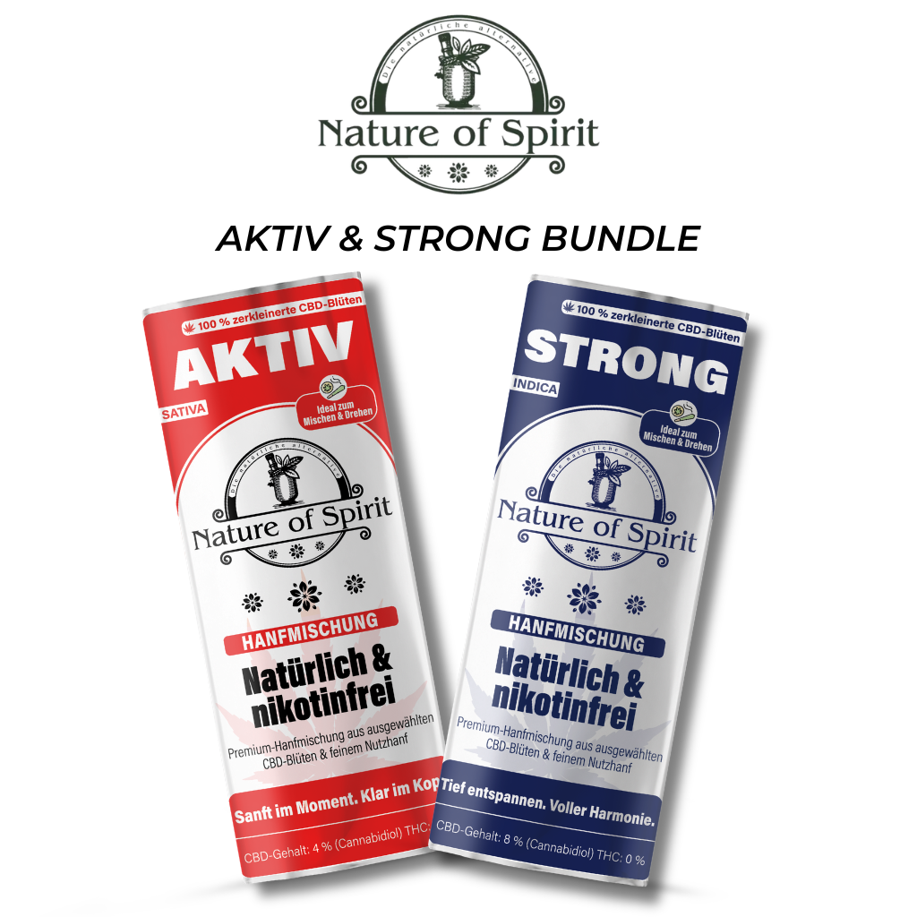 Hanf Bundle - Aktiv 4 % & Strong 8 % | Vorteilspaket