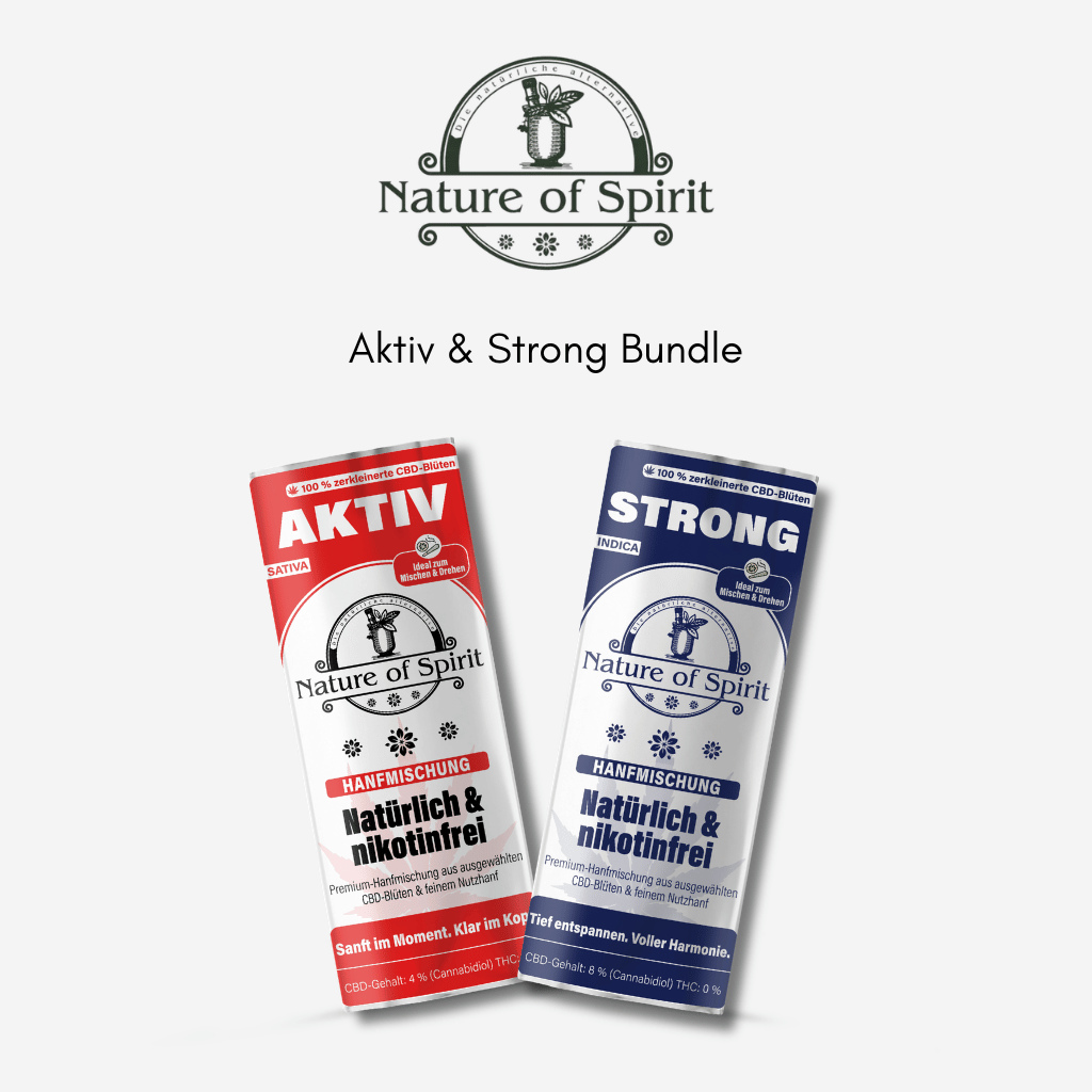 Hanf Bundle - Aktiv 4 % & Strong 8 % | Vorteilspaket