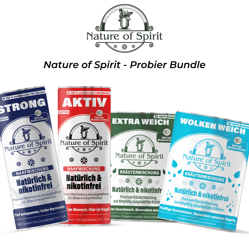 Nature of Spirit Probier Bundle – Alle 4 Sorten | Vorteilspaket