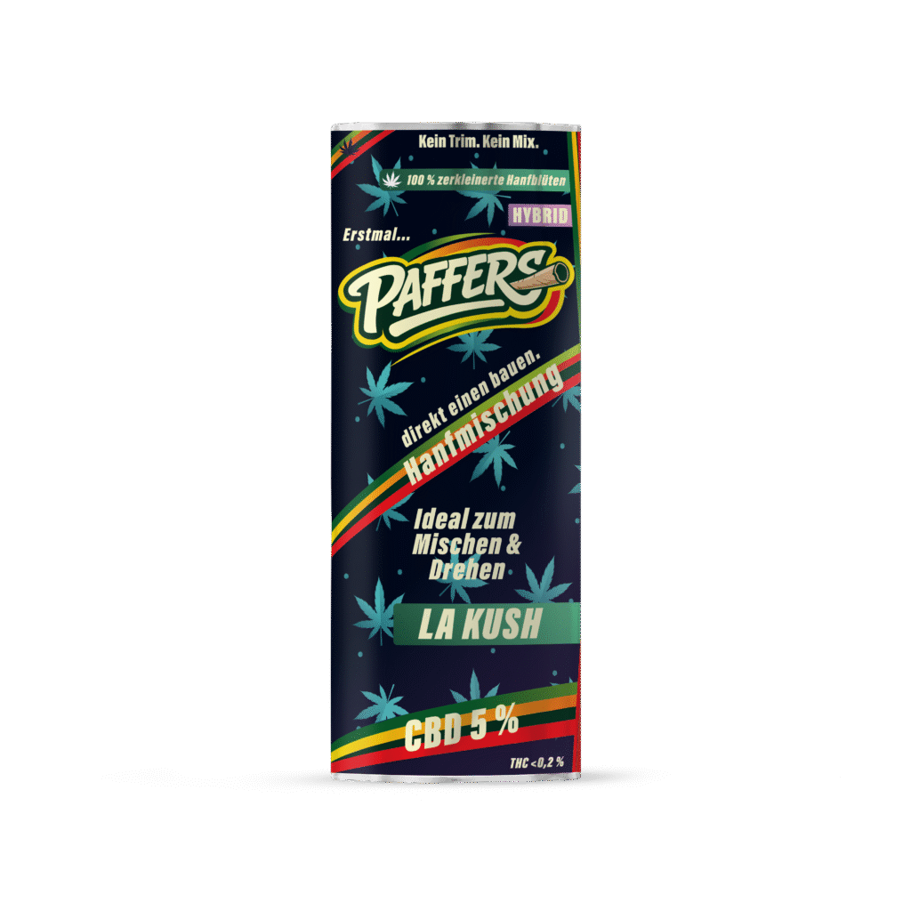 LA KUSCH 5 % - PAFFERS – Wald-erdige Hanfmischung für Joints | 25 g
