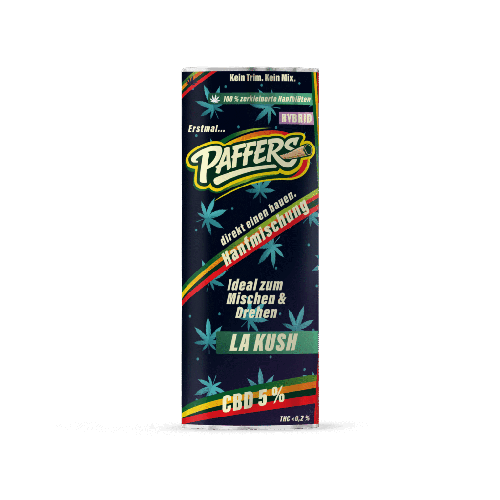 PAFFERS - LA KUScH - Hanfmischung - Tabakersatz für Joints