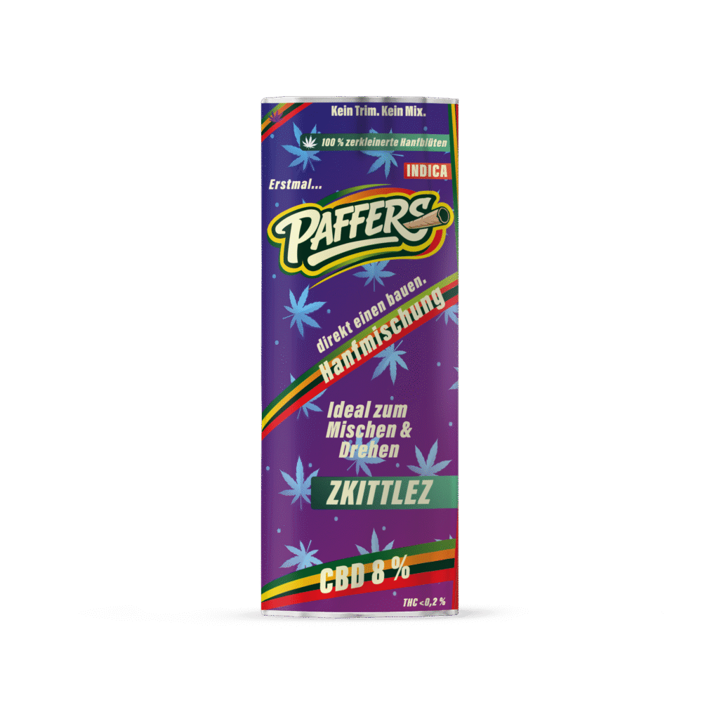 PAFFERS - ZKITTLEZ - Hanfmischung - Tabakersatz für Joints