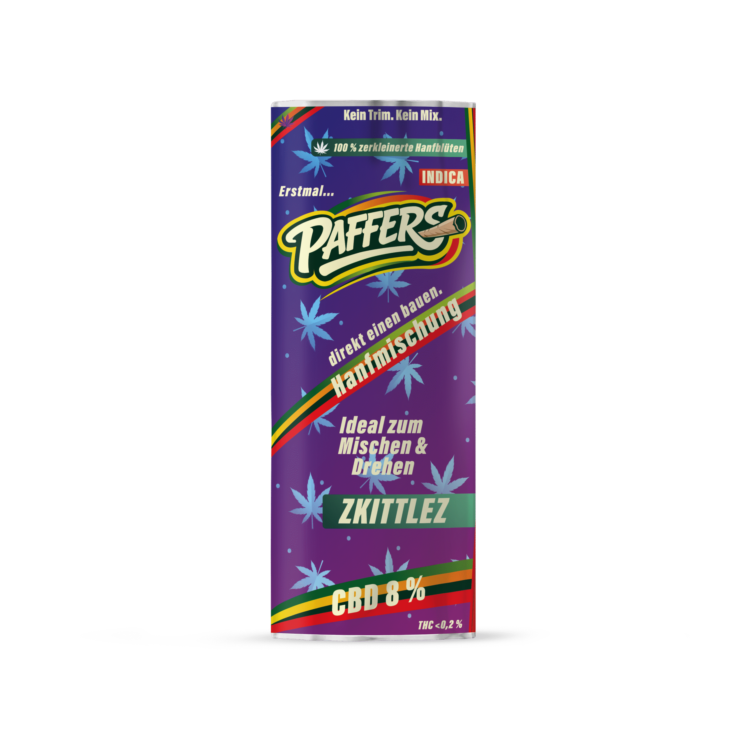 PAFFERS - ZKITTLEZ - Hanfmischung - Tabakersatz für Joints