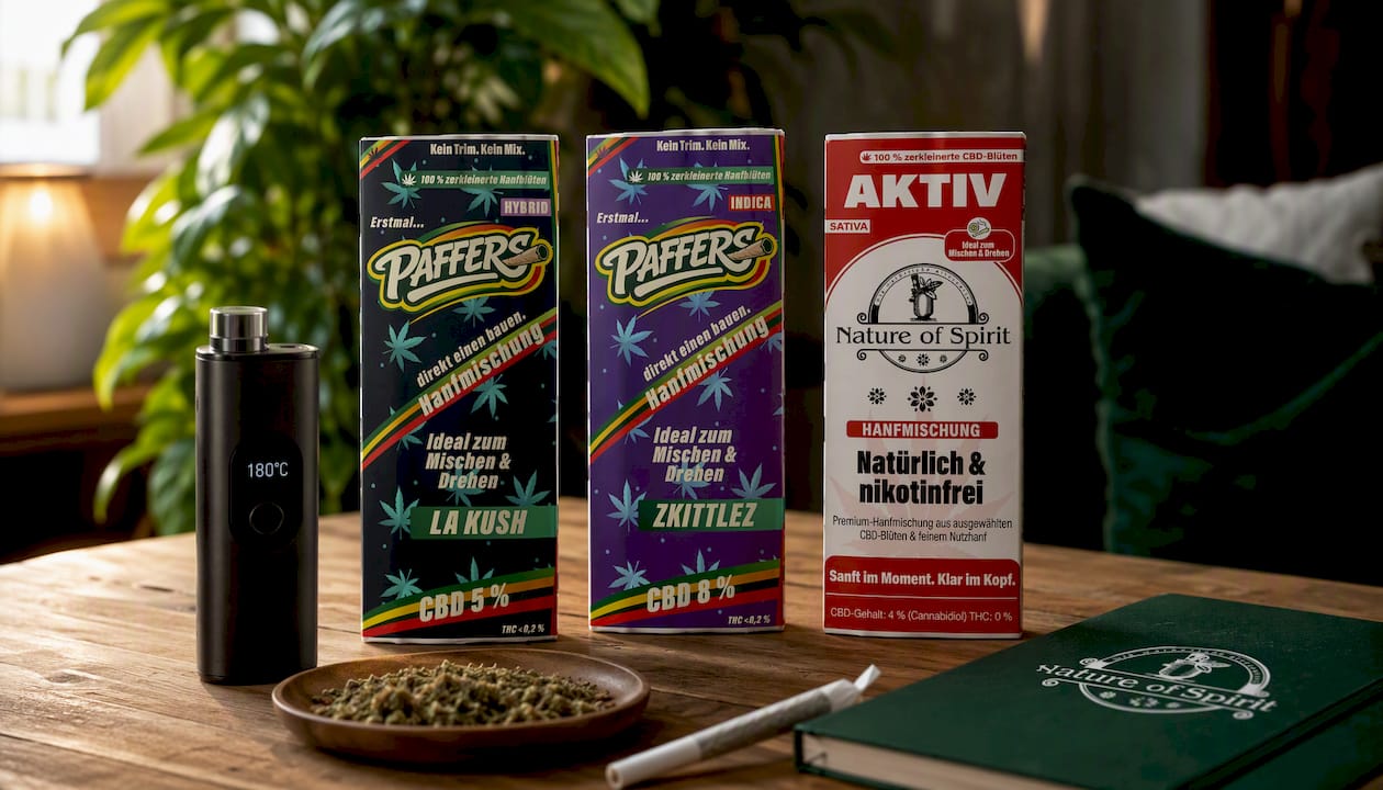 LA KUSCH 5 % – PAFFERS – Wald-erdige Hanfmischung für Joints | 25 g