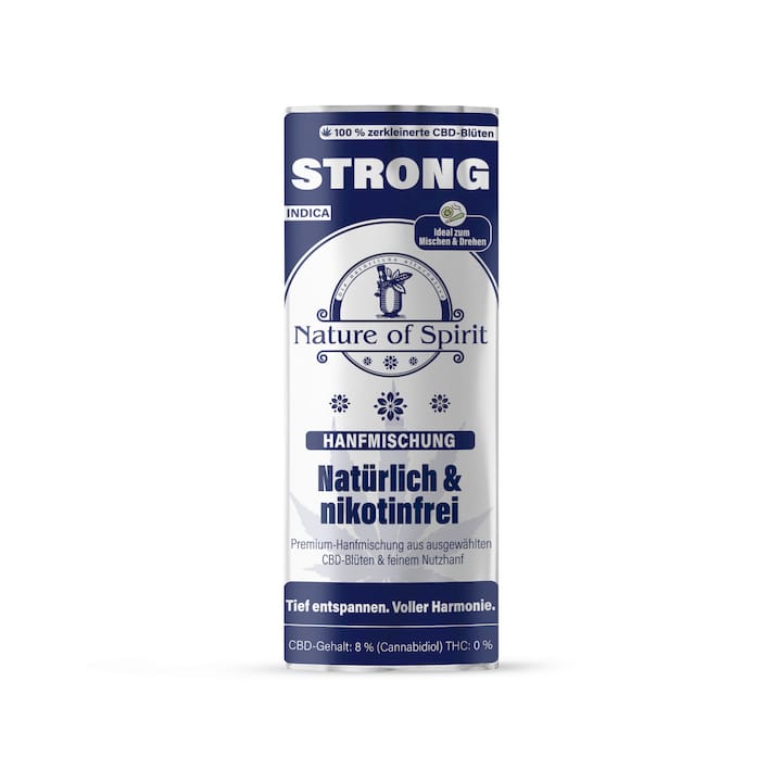 STRONG 8 % – Starke Hanfmischung für Joints | 25 g