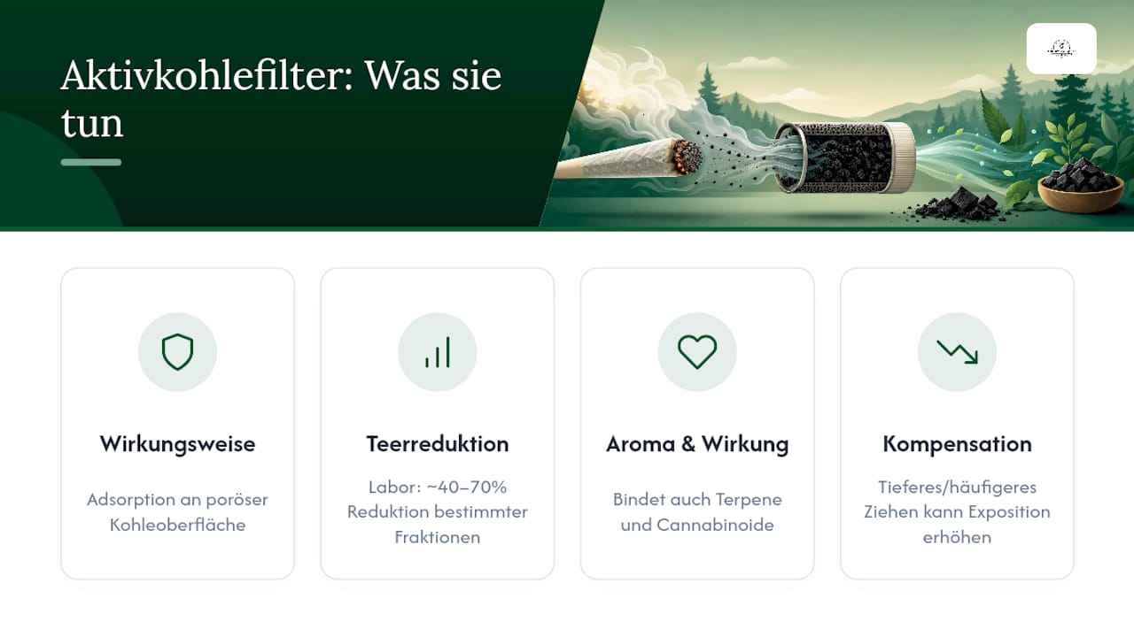 Was Aktivkohlefilter wirklich filtern und welche Messwerte es gibt — overview diagram