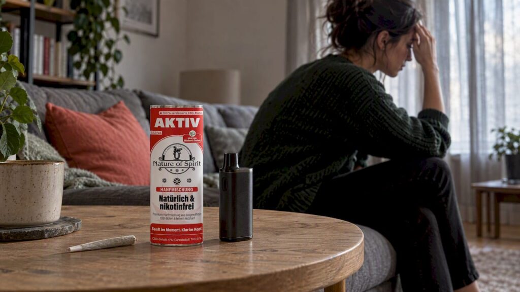 CBD-Hanfmischung und Vaporizer bei Migräne