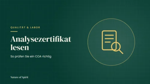Analysezertifikat lesen: So prüfen Sie ein COA richtig