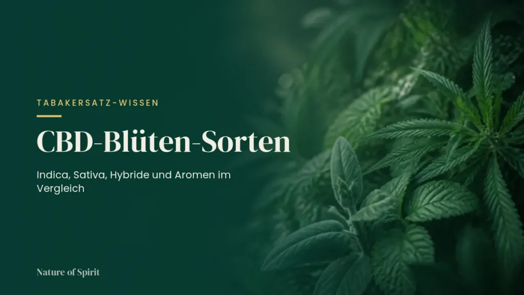 CBD-Blüten-Sorten: Indica, Sativa, Hybride und Aromen im Vergleich