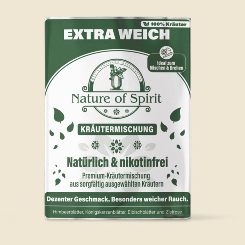 Extra Weich Kräutermischung als Tabakersatz für Joints, klassischer Kräutermix, 30 g Beutel