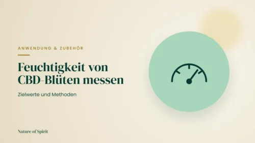 Feuchtigkeit von CBD-Blüten messen: Zielwerte und Methoden