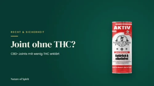 Joint ohne THC? CBD-Joints mit wenig THC erklärt