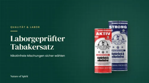 Laborgeprüfter Tabakersatz: Nikotinfreie Mischungen sicher wählen