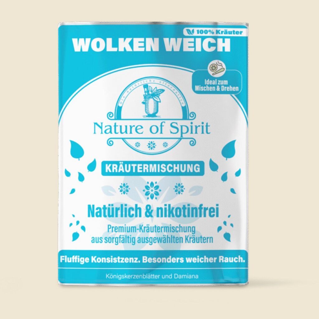 Wolken Weich Kräutermischung als Tabakersatz für Joints, fluffig, 30 g Beutel