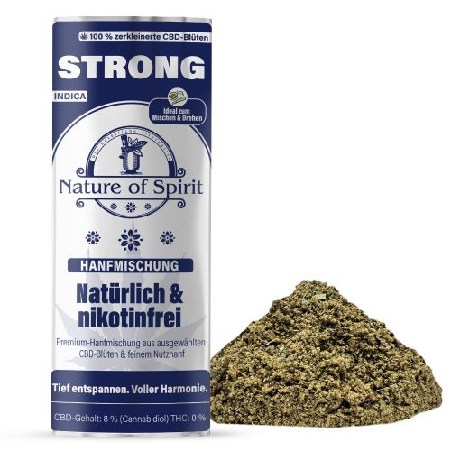 Nature of Spirit - STRONG - Hanfmischung - Tabakersatz für Joints