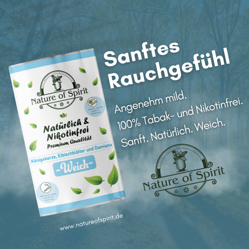 Nature of Spirit -weich - Soft - Tabakersatz