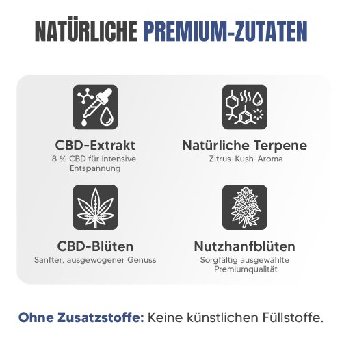 Nature of Spirit - STRONG - Hanfmischung - Tabakersatz für Joints