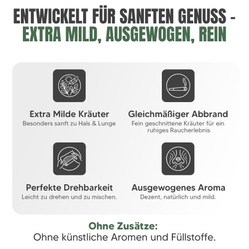 Nature of Spirit - Extra weich - Kräutermischung - Tabakersatz für Joints