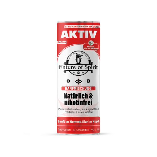 Nature of Spirit - Aktiv - Hanfmischung - Tabakersatz für Joints