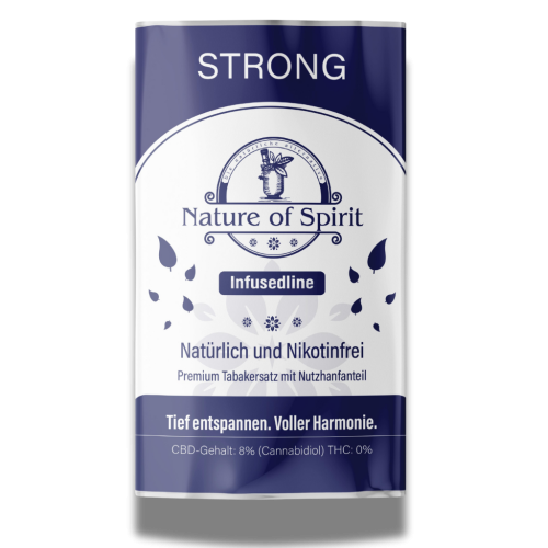Nature of Spirit - Strong - Tabakersatz mit 8% CBD