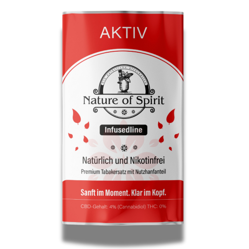 Nature of Spirit - Aktiv - Tabakersatz mit 4% CBD